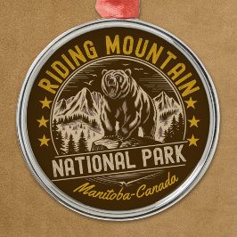 Riding Mountain National Park - Canada Metalen Ornament