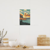 Riding Mountain National Park Canada Oud Poster (Keuken)