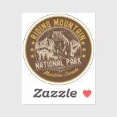 Riding Mountain National Reserve – Canada Sticker (Vel)