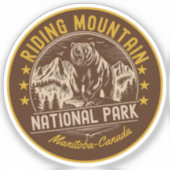 Riding Mountain National Reserve – Canada Sticker (Voorkant)