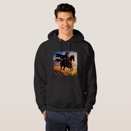 Riding on the horizon  hoodie (Voorkant volledig)