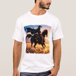 Riding on the horizon  t-shirt