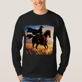 Riding on the horizon  t-shirt