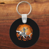 Riding Shark Lazy Halloween Kostuum Funny Animal Sleutelhanger (Voorkant)