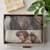 "Riding the Range" door WHD Koerner Tissuepapier (Geschenk)