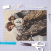 "Riding the Range" door WHD Koerner Tissuepapier (Craft)