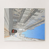 Riding the Tram-Lissabon, Portugal Puzzle Legpuzzel (Horizontaal)