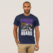 Riding until down t-shirt (Voorkant volledig)