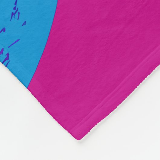 Riding van de galaxy - Scooter Rider Fleece Blanke (Hoek)