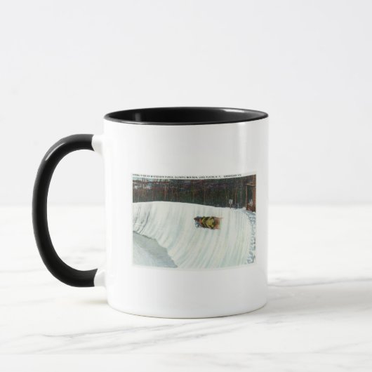 Riding van de Whiteface-curve Mok (Links)