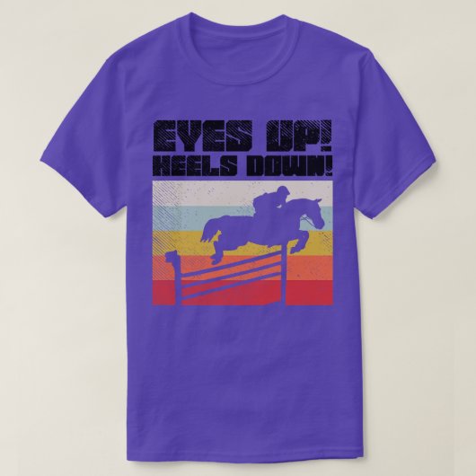 Riding Vintage T-shirt (Design voorkant)