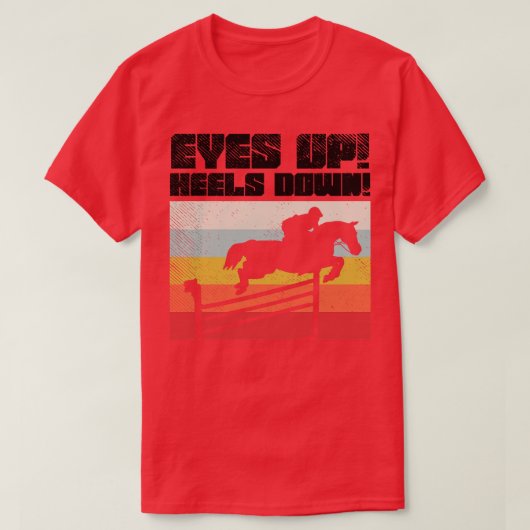 Riding Vintage T-shirt (Design voorkant)