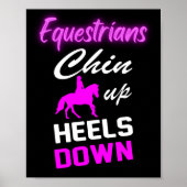 Ridingoffertes voor Equestrian Poster (Voorkant)