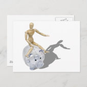 RidingWildHog092110 Briefkaart (Voorkant / Achterkant)