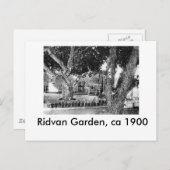 Ridvan Garden - ca. 1900 Briefkaart (Voorkant / Achterkant)