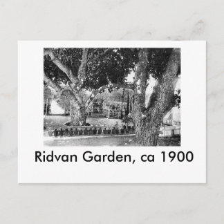 Ridvan Garden - ca. 1900 Briefkaart