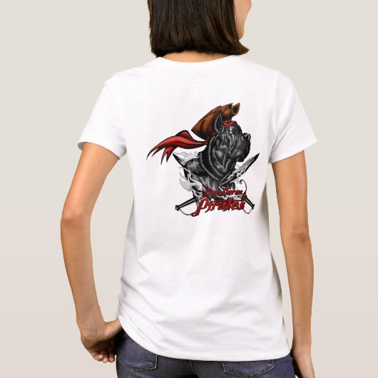 Rie Corso T-Shirt Pirates Ship's Master Head (Achterkant)
