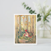  Rie Cramer Little Red Riding Hood Briefkaart (Staand voorkant)