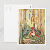  Rie Cramer Little Red Riding Hood Briefkaart (Voorkant / Achterkant)