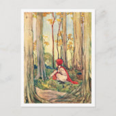  Rie Cramer Little Red Riding Hood Briefkaart (Voorkant)