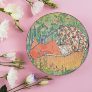  Rie Cramer Nieuwe Baby Ronde Sticker