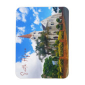 Riebeek-Kasteel Church Uitzicht Zuid-Afrika ZA Magneet (Verticaal)