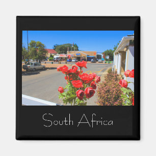Riebeek-Kasteel Street Uitzicht South Africa SA Ma Magneet