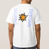 Riebelende familievakantie T-Shirt (Achterkant)