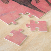 Rieders op het strand van Gauguin Tahitian People  Legpuzzel (Zijkant)