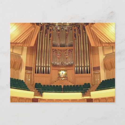 Rieger organ, Hong Kong Cultural Center Briefkaart (Voorkant)