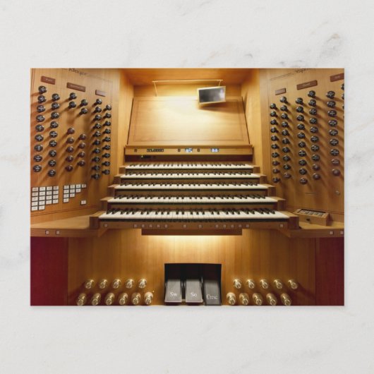 Rieger organ, Shanghai Briefkaart (Voorkant)