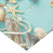 riem, , collage, turquoise, chic, trendy, leuk korte tafelloper (Hoek)