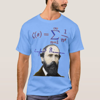 Riemann zeta function  t-shirt