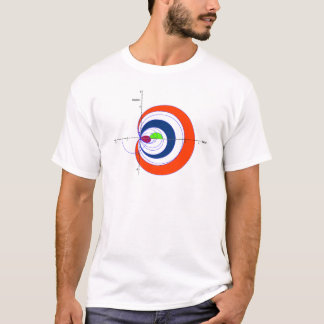 Riemann zeta red Transparant.gif T-shirt