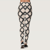 Riemen en noppen Leggings (Achterkant)