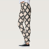 Riemen en noppen Leggings (Links)