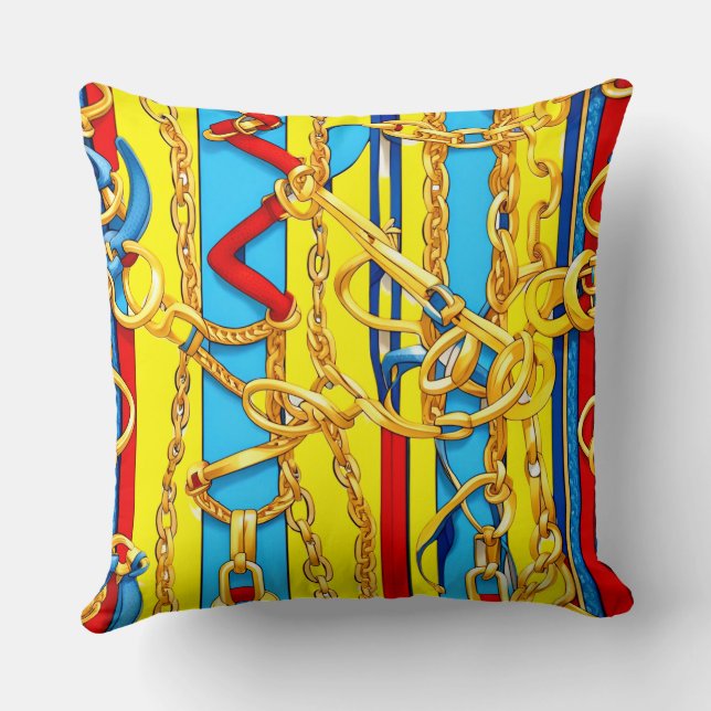 RIEMEN, GESPEN EN KETTINGEN KUSSEN (Achterkant)