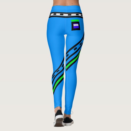 Riemgesp Leggings (Achterkant)