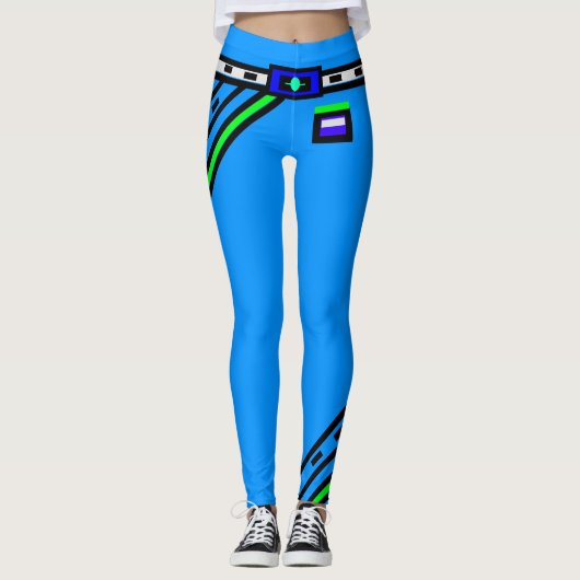 Riemgesp Leggings (Voorkant)