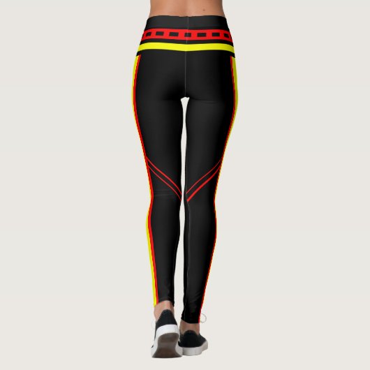 Riemgesp Leggings (Achterkant)