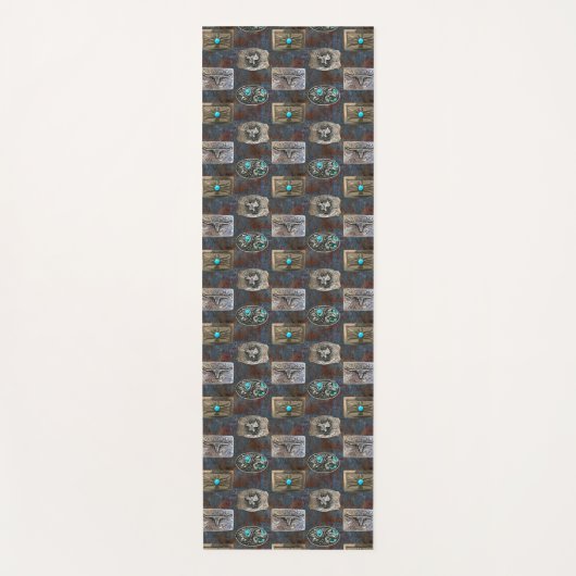 riemgespren yogamat (Voorkant)