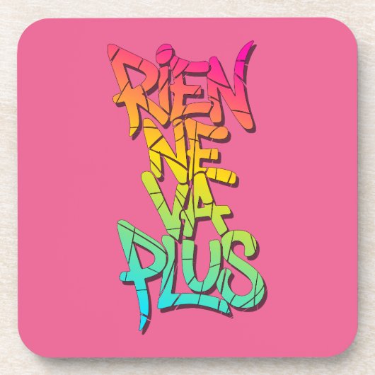 Rien ne va plus bier onderzetter (Voorkant)