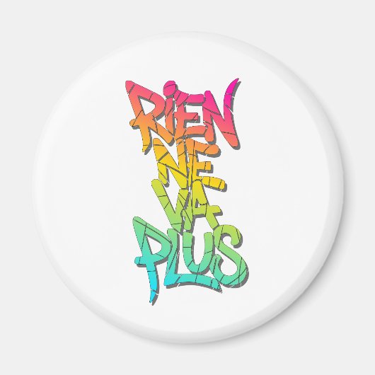 Rien ne va plus magneet (Voorkant)