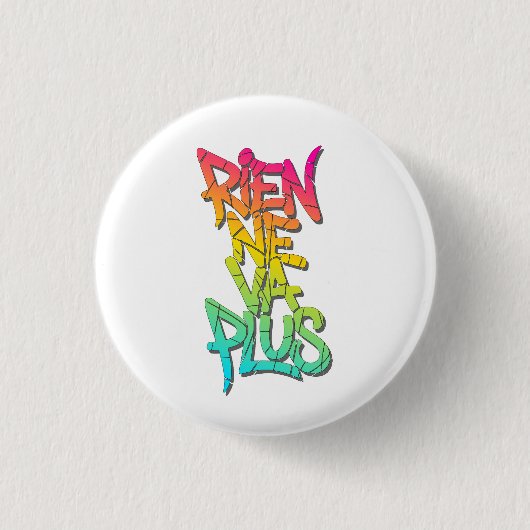 Rien ne va plus ronde button 3,2 cm (Voorkant)
