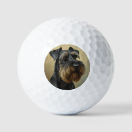 Riesenschnauzer Golfballen