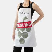 Riesling Vine  Wijndrinker Druivenontwerp Schort (Insitu)