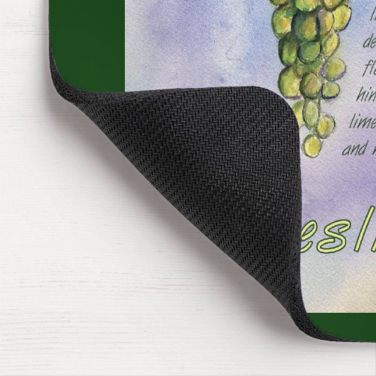 Riesling Wine Grapes Mousepad Muismat (Hoek)