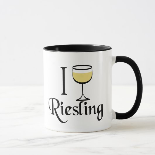 Riesling Wine Lover Gifts Mok (Rechts)