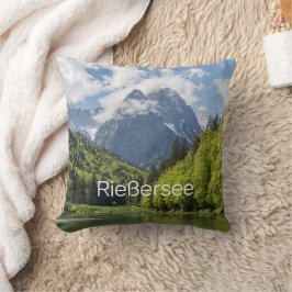 Riessersee Alps Garmisch Partenkirchen Beieren Kussen