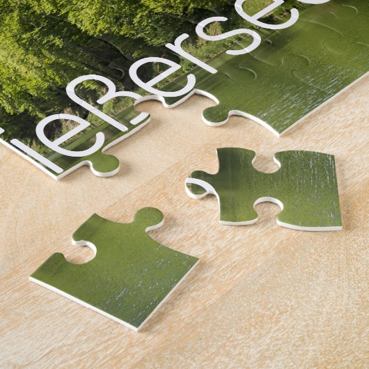 Riessersee Alps Garmisch Partenkirchen Beieren Legpuzzel (Zijkant)